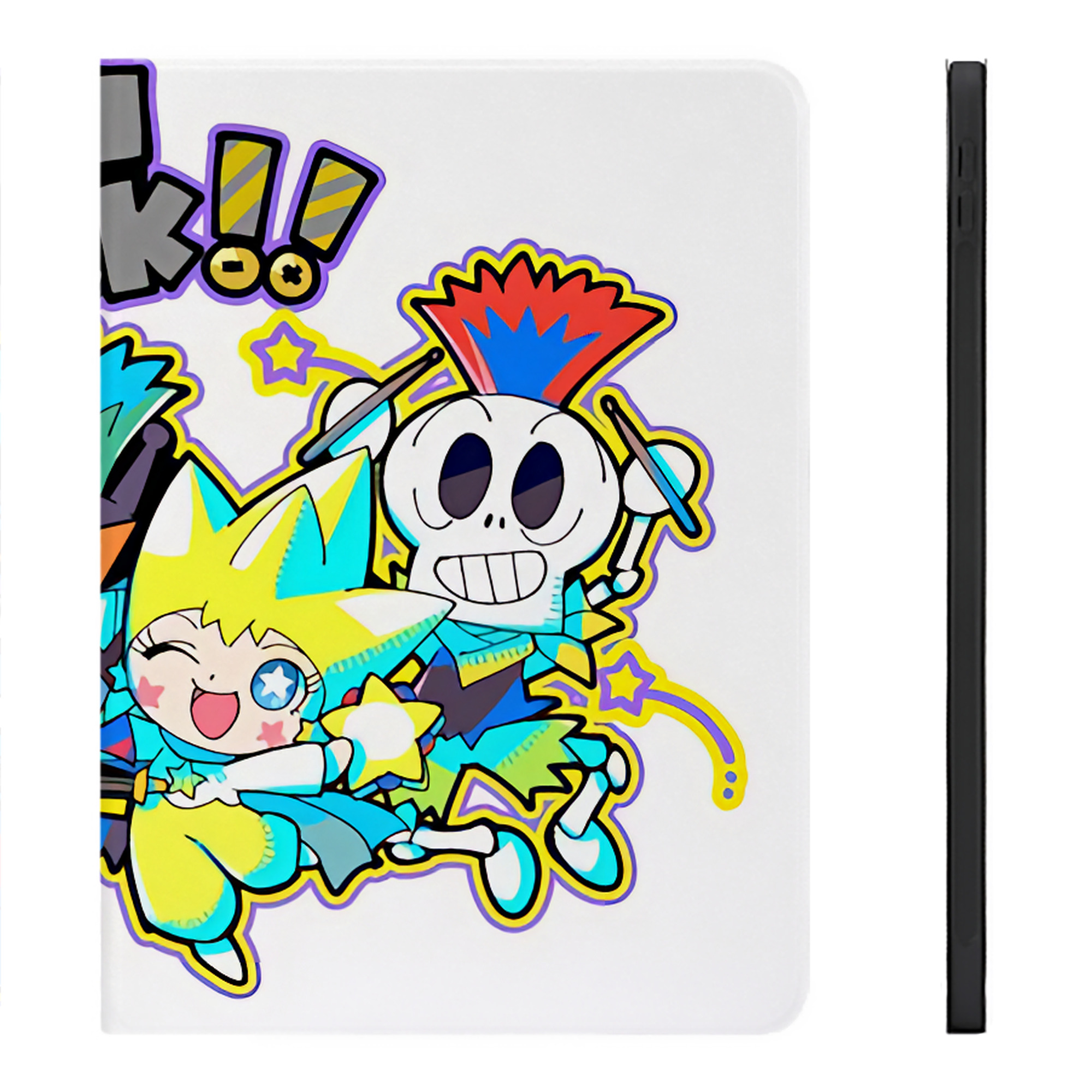 （画像用） アンパンマン Anpanman IPadケース ペンホルダー付き ブックスタイルデザイン